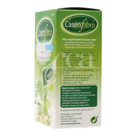 Comprar CASENFIBRA FIBRA VEGETAL LIQUIDA 14 SOBRES Farmacia Campoamor