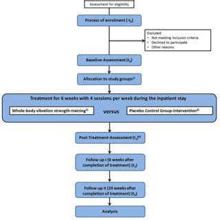 Flowchart Of The Trial 1 A Stratified Block Randomization With