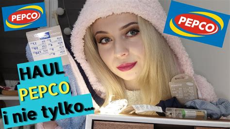 HAUL zakupowy PEPCO chińczyk ozdoby gadżety ubrania YouTube