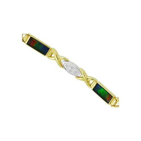 Korite Ammolite Bracelet - Alaska Jewelry