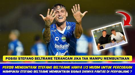 Tak Mau Seperti Tyrone Stefano Beltrame Hanya Di Kontrak Setengah