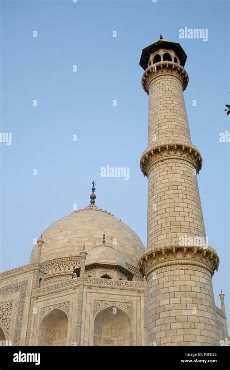 Taj Mahal Constructed By Emperor Shah Jahan Agra Uttar Pradesh