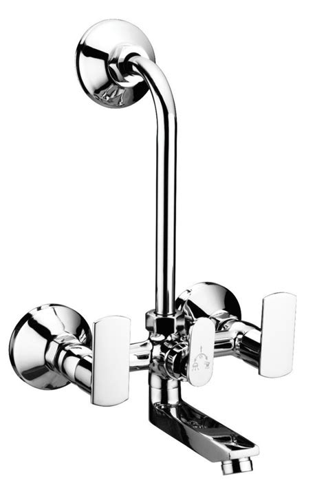 Silko Modern Qubix Wallmixer L Bend For Bathroom Fitting Size Mm