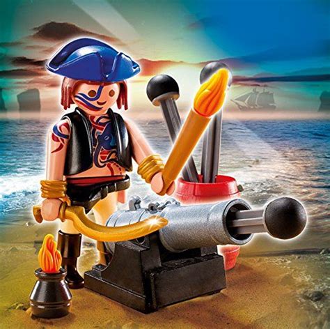 Amazon De PLAYMOBIL 5413 Piratenangriff Mit Kanone Playmobil Pirat