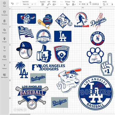 Los Angeles Dodgers SVG, Los Angeles Dodgers Logo Transparent, La ...