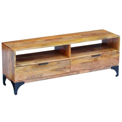 Tv Meubel 120x35x45 Cm Mangohout Sumato