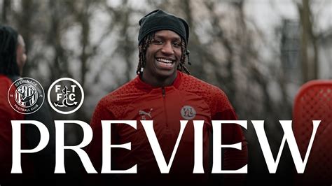 BOSUN LAWAL PRE MATCH INTERVIEW STEVENAGE A YouTube