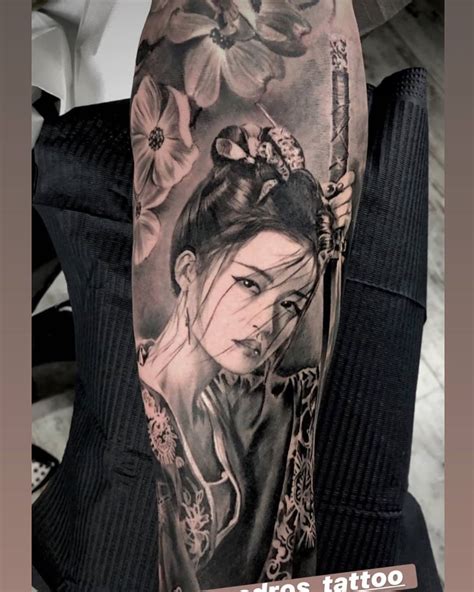 Geisha Tattoo Designs