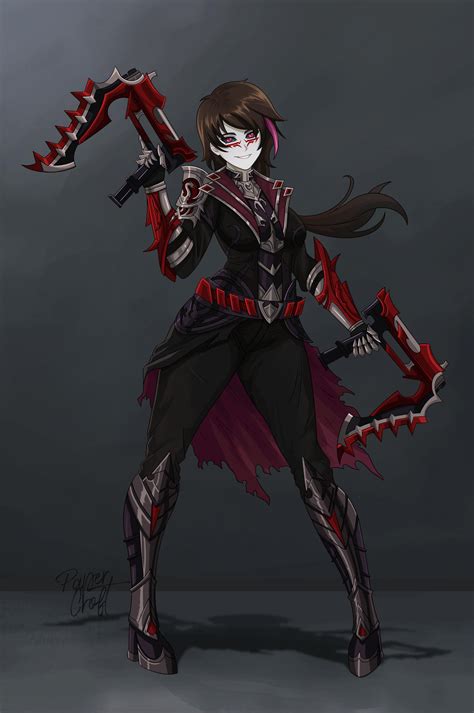 Renaya Demon Executioner Lie Ren Rwby By Papercroft On Deviantart