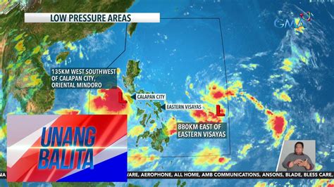 PAGASA Dalawang LPA Namataan Sa Loob Ng PAR Weather Update Today