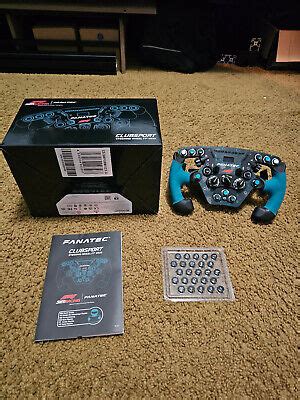 Fanatec Limited Edition Clubsport F1 Wheel 2023 EBay