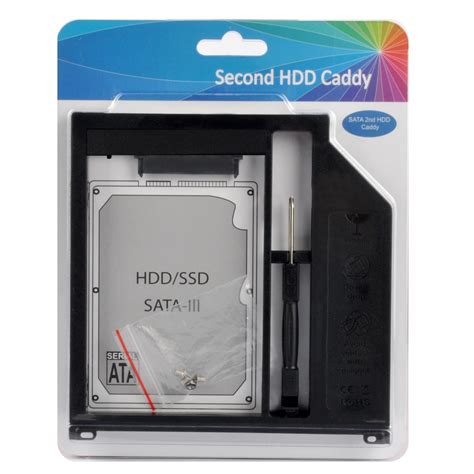 2nd Hdd Caddie 95mm Festplatte Sata Fallen Mit Schraubendreher Für Apfel Laptop Pc Grandado