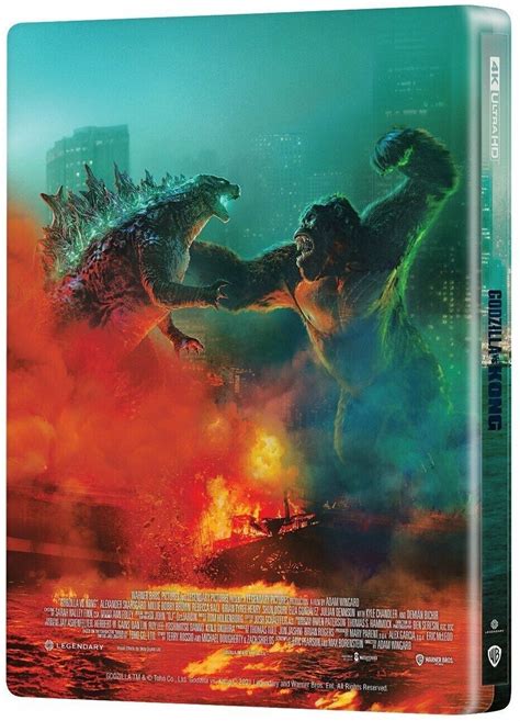 Godzilla Vs Kong 4k One 1 Click Steelbook Blu Ray [2021] Manta Lab Exclusive 41 Ebay