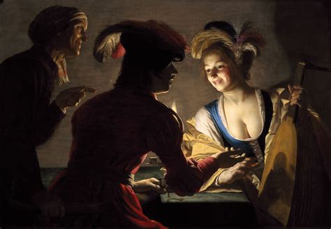 Gerard Van Honthorst De Koppelaarster 1625 Centraal Museum Utrecht