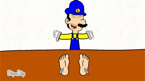 Super Mario Bros Anime Movie Luigi Tickled Feet Youtube