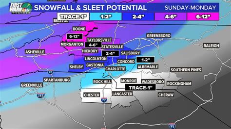 'Get ready': Winter storm expected in Charlotte area this weekend ...