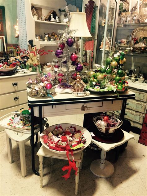 My Christmas Booth 2015 At Sheffield Antiquesmall Antique Booth