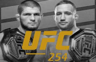 Khabib vs Gaethje Odds & Prop Bets - UFC 254 Betting Predictions