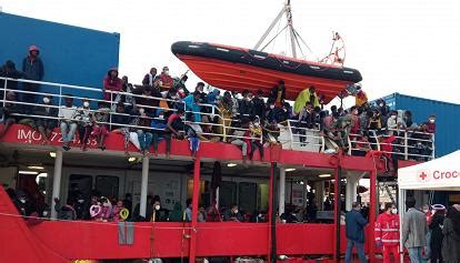 La Sea Eye A Messina A Bordo Migranti