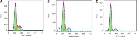 Cell Cycle Analysis Of Hela Cells By Flow Cytometry Analysis A Download Scientific Diagram