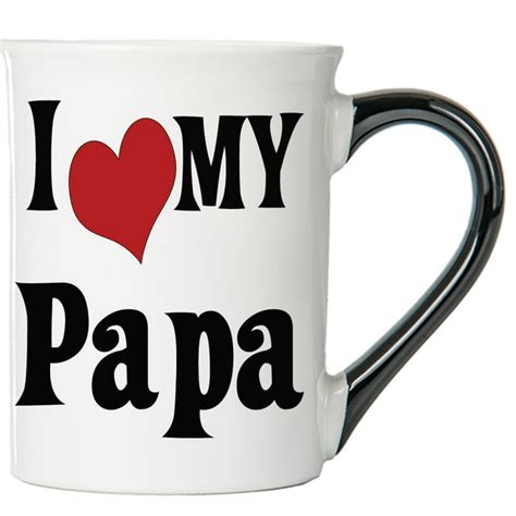 Cottage Creek I Love My Papa Mug Papa Coffee Mug For Papa 16oz 6