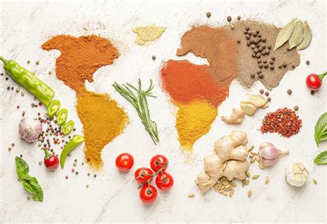 Exploring types of cuisines around the world