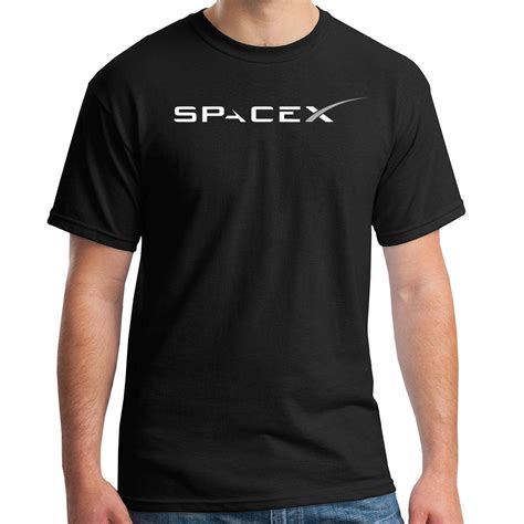 ComputerGear Elon Musk Falcon Dragon SpaceX T Shirt Logo Shirt For Men