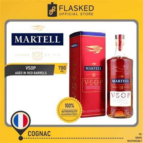 Martell Vsop Aged In Red Barrels Cognac Ml Lazada Ph