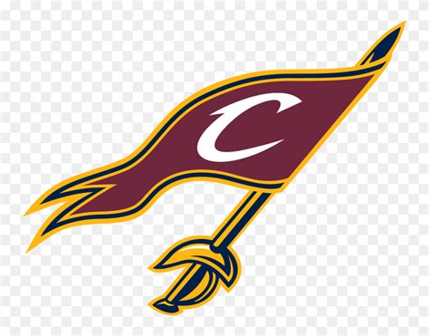 Cavalier Logo With Sword And Flag Cleveland Cavaliers Alternate Logo