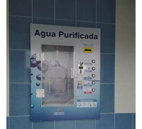 Ventana Vending De Agua Purificada Regresa Cambio En Venta En