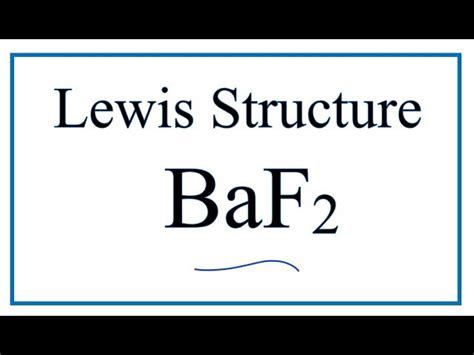 Barium Fluoride Formula, Structure, Properties, Uses, 57% OFF