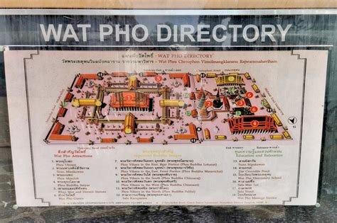 Wat Pho Map