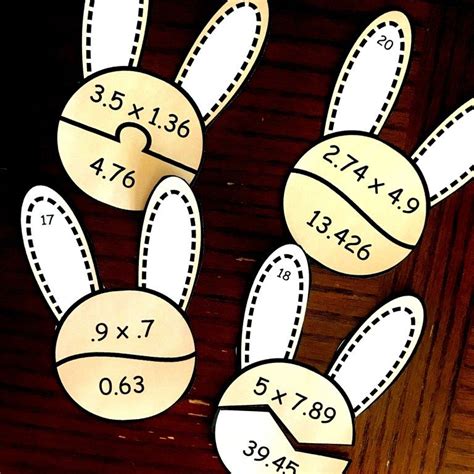 Free Puzzles For A Fun Multiplying Decimals Activity Artofit