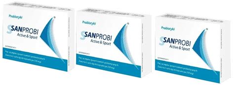 Sanprobi Active Sport X Kaps Probiotyk Jelit Oficjalne