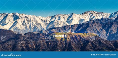 Hollywood Sign Los Angeles California Editorial Stock Image - Image of ...