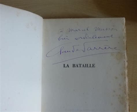 La Bataille Paris Flammarion 1921 By Farrère Claude Signed By