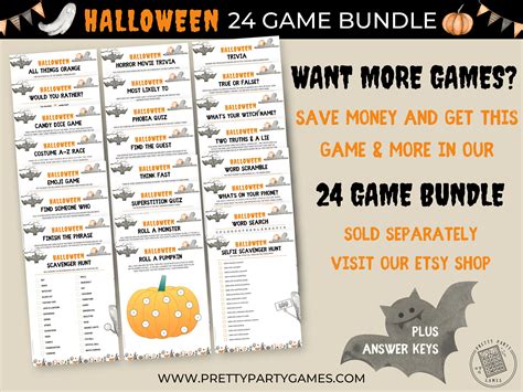 Halloween Emoji Game With Answer Key, Instant Digital Download, Fun Halloween Party Games ...