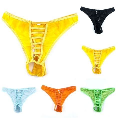 HOMME SLIP G STRING Lingerie Résille sous Vêtement Slip Entrejambe Nouvelle EUR PicClick FR