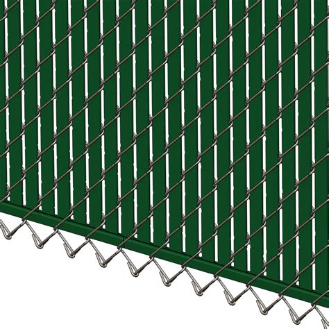 Pds Bl Chain Link Fence Slats Bottom Lock Foot Green Fence