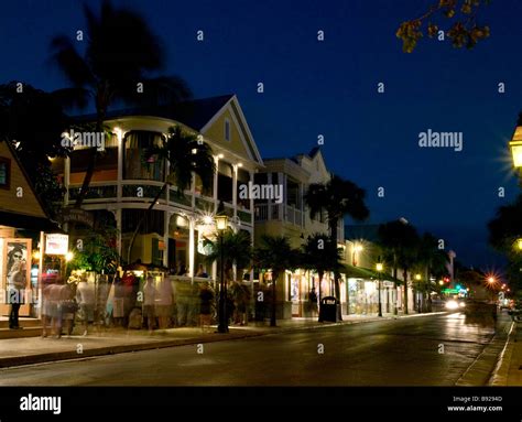 Duval Street Night Key West Hi Res Stock Photography And Images Alamy