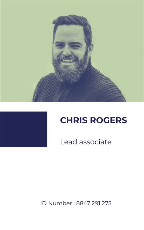 Free Legal Investigation ID Card Template to Edit Online