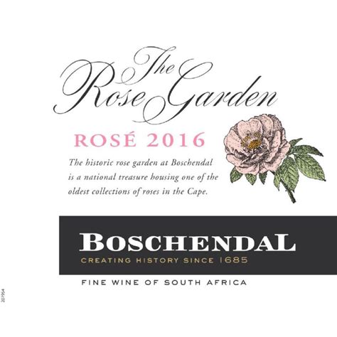 Boschendal The Rose Garden Rose Wine