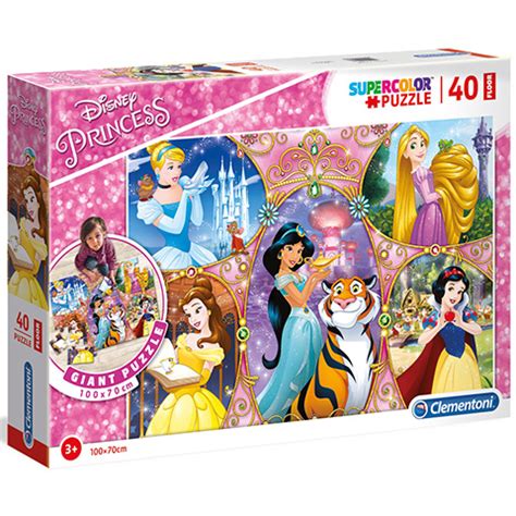 Disney Princess 40 dielne podlahové puzzle Clementoni objednať nákup