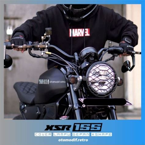 Cover Lampu Depan Pnp Yamaha Xsr Xsr Grill Pelindung Lampu Depan