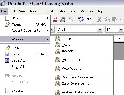 Création d un modèle Apache OpenOffice Wiki