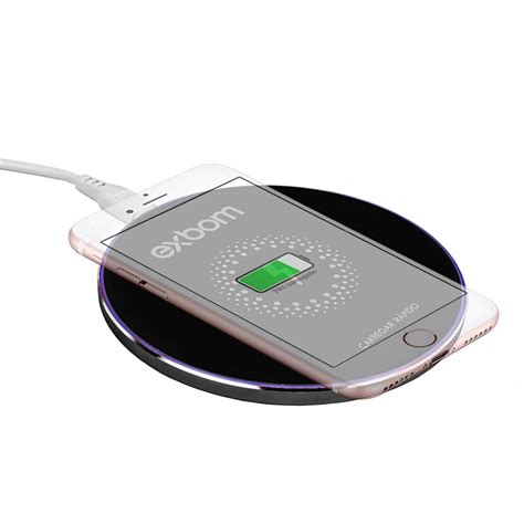 Carregador Sem Fio Tecnologia Qi Wireless Por Indu O Borda Led