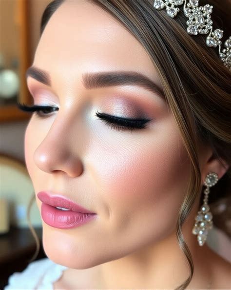 Best Prom Makeup Ideas Shimmery Nude Glam Eyes