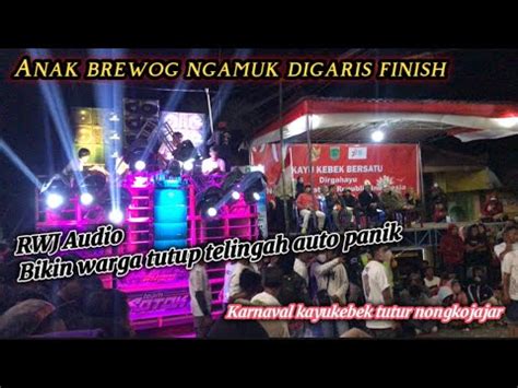 Rwj Audio Anak Brewog Ngamuk Digaris Finish Bikin Warga Tutup Telingah