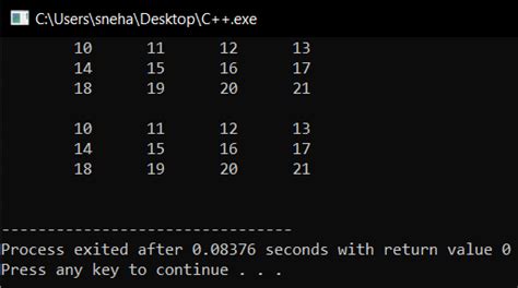 Two Dimensional Array in C++ | DigitalOcean