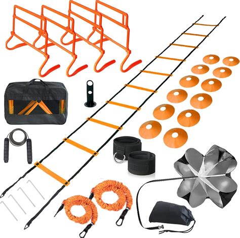 Adjustable Speed Training Hurdles Fitness & Speed Training Equipment ...